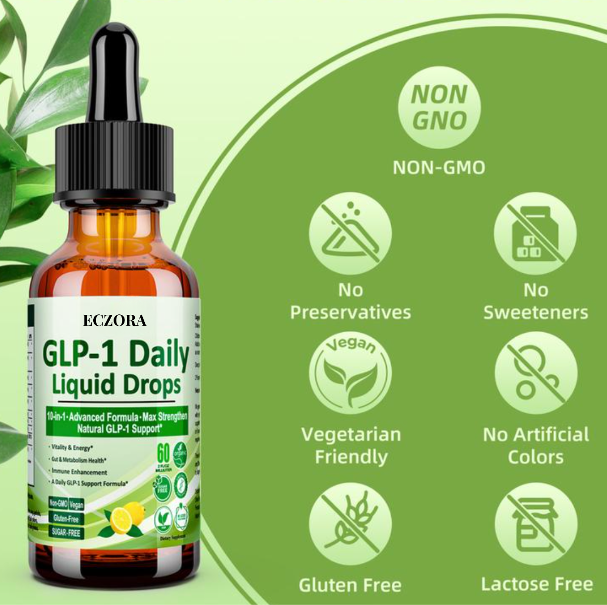 Eczora's GLP-1 Liquid Drops